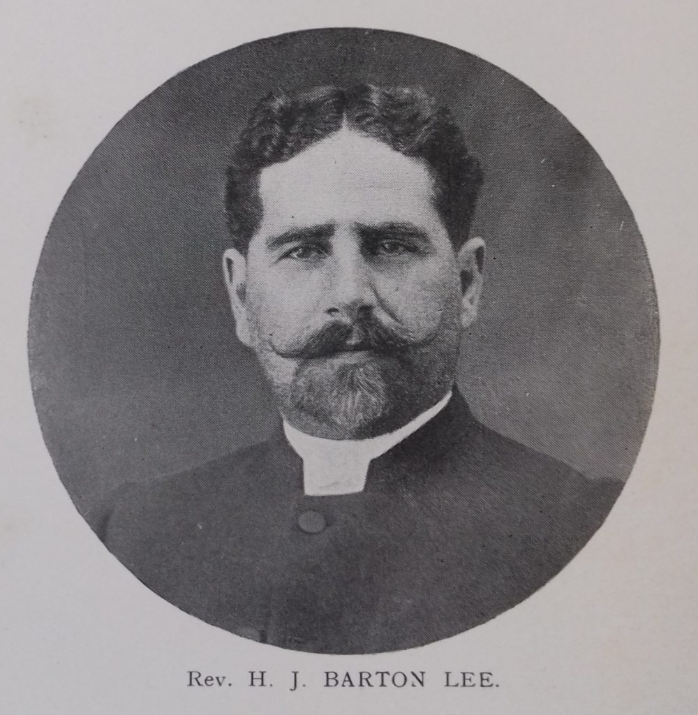 Distinguished looking chap with handlebar moustache and beard